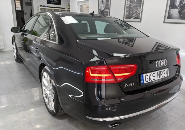 Audi A8 cena 58000 przebieg: 181000, rok produkcji 2012 z Kościerzyna małe 29